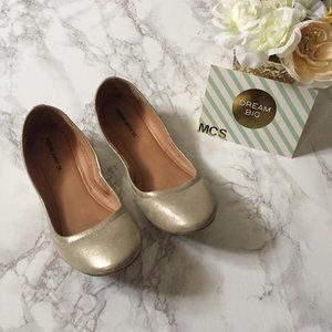 Mossimo Supply Co. | Target gold ballet flats 7